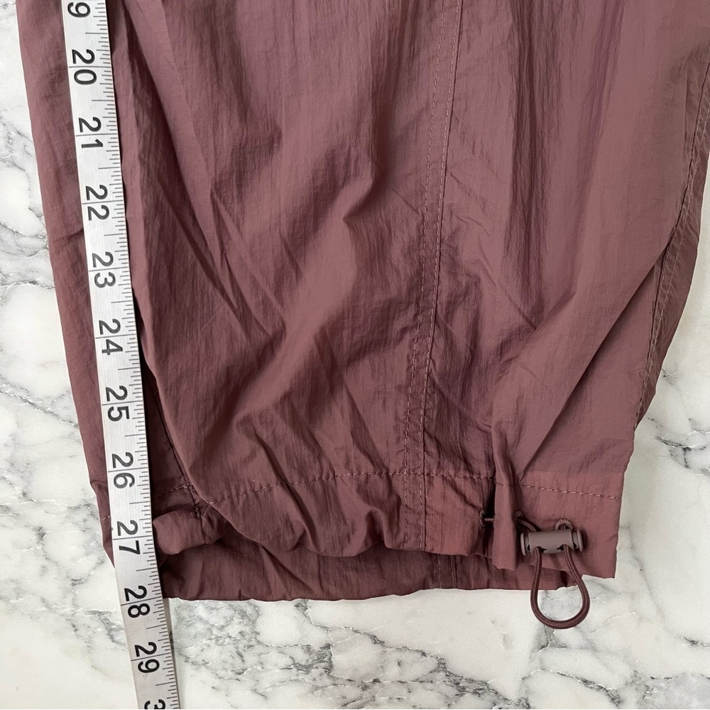 Athleta x Alicia Keys Utility Jumpsuit // Smoked Almond Brown Purple Size 22 - Picture 12 of 16